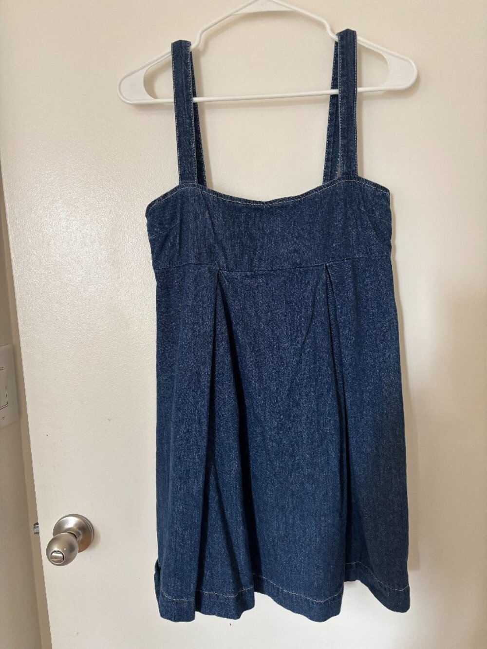 Reformation Cecil Denim Minidress - Picture 2 of 5